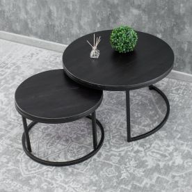 Подстолье Мэдисон x2 черное - фото